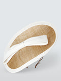 Whiteley wisteria contrast bind disc fascinator (British brand)