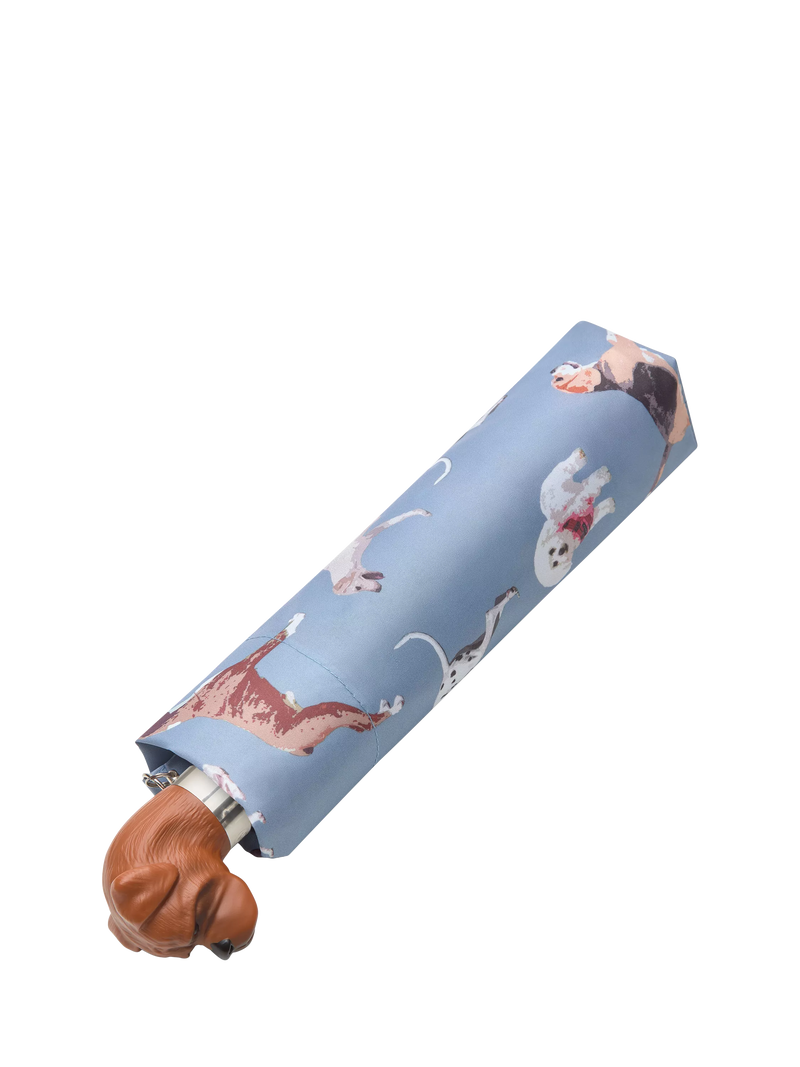 Fulton dog umbrella Blue/Multi manual - British product