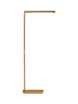 John Lewis Pottery Barn Lawrence Floor Lamp Vintage Brass- Buy online at McGrocer