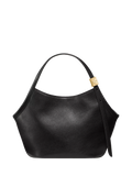 kate spade new york Deco Small Leather Tulip Tote Bag, Black