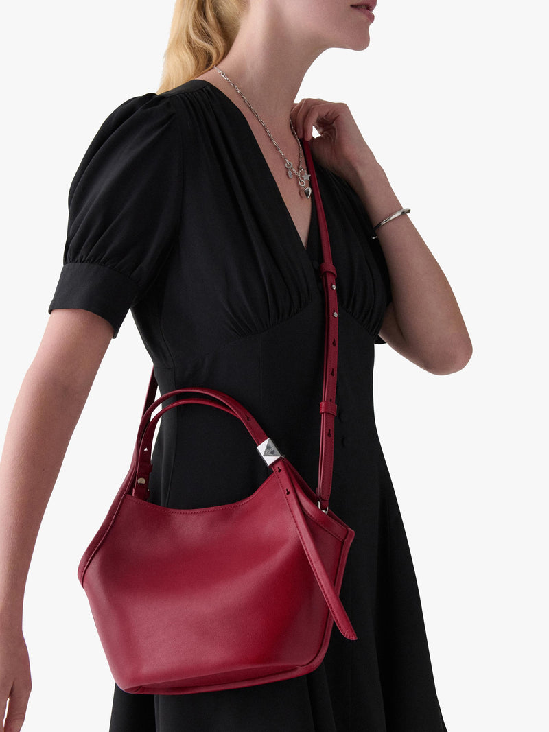 kate spade new york deco small leather tulip tote bag - British product