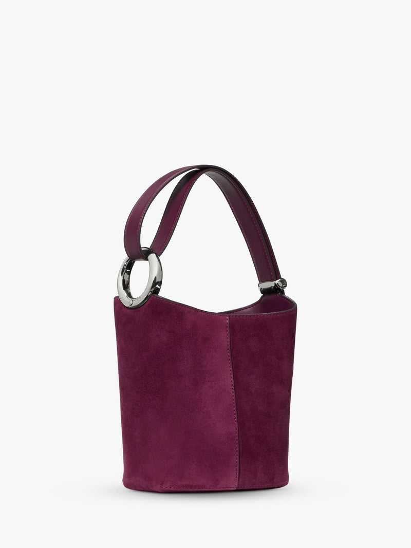 kate spade new york Halo Suede Bucket Bag Purple Agate - British product