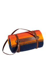 John Lewis Pendleton Grand Canyon Navy Wool Throw Blanket- Buy online at McGrocer