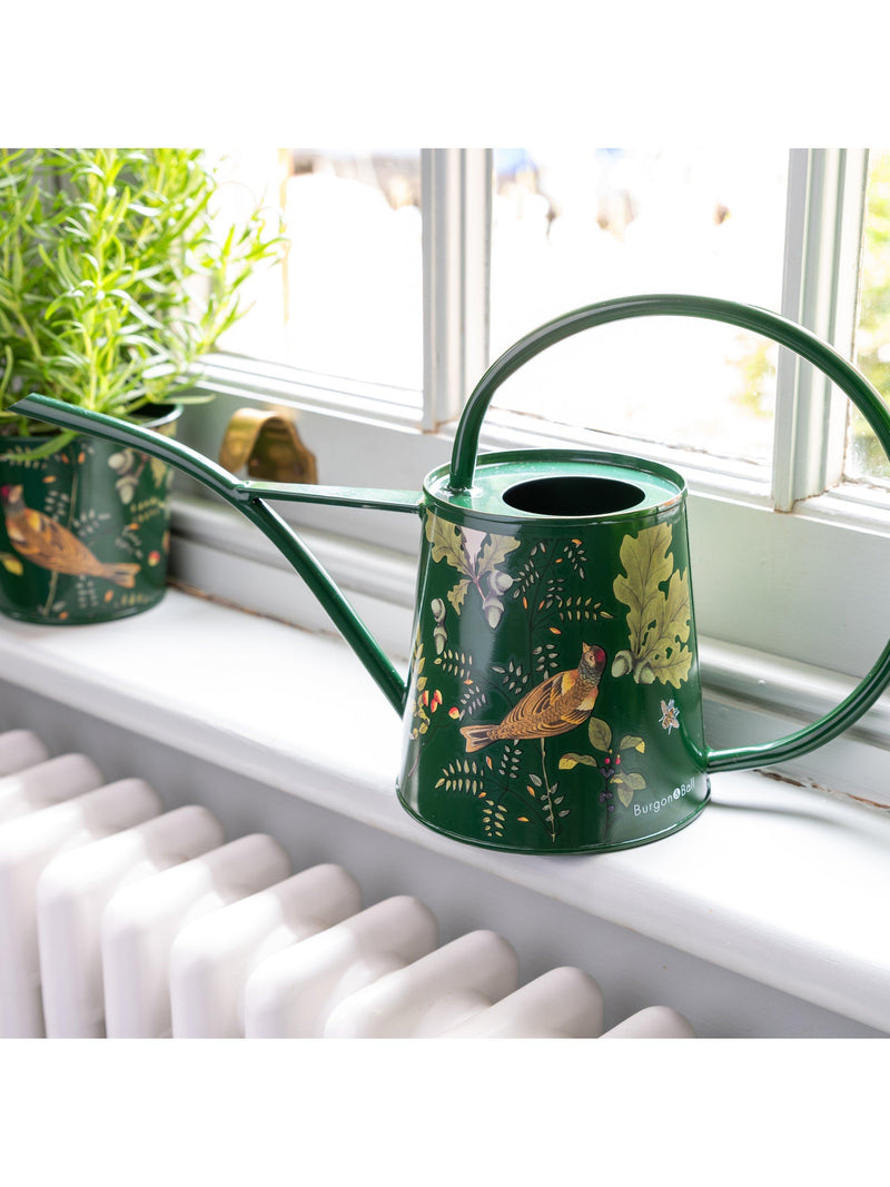Burgon & Ball indoor watering can 1L Woodland Wonders (British brand)