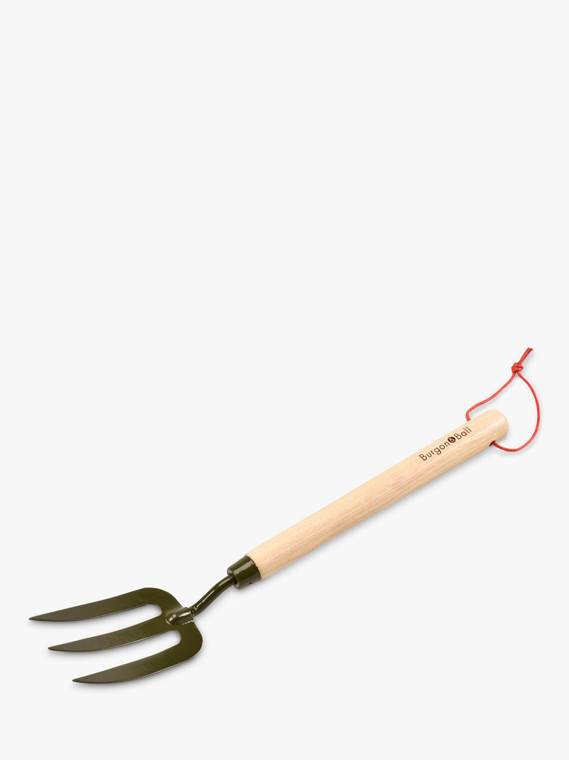 Burgon & Ball BoronGreen garden fork mid-length handle, UK version