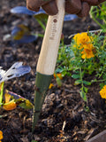 Burgon & Ball BoronGreen RHS dibber with depth gauge, imported from the UK