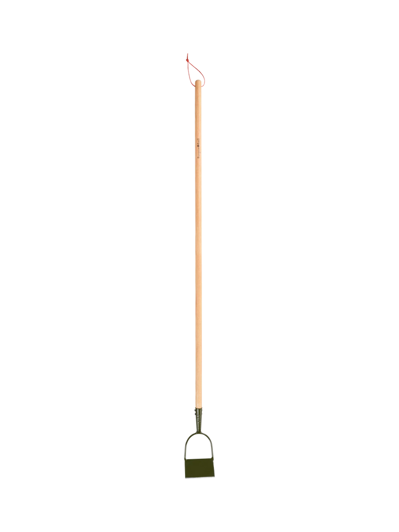 Burgon & Ball green Dutch Hoe gardening tool, imported from the UK