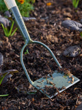 Burgon & Ball green Dutch Hoe gardening tool, imported from the UK