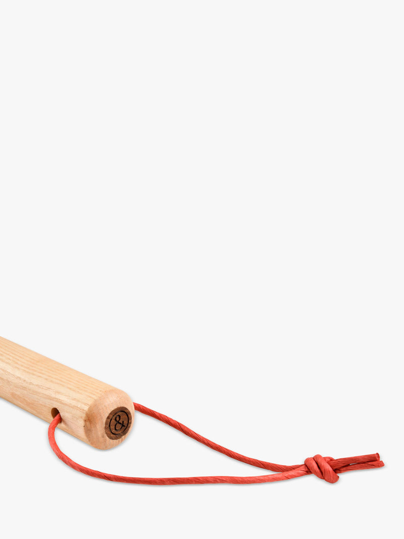 Burgon & Ball green ground rake with ash handle (British brand)