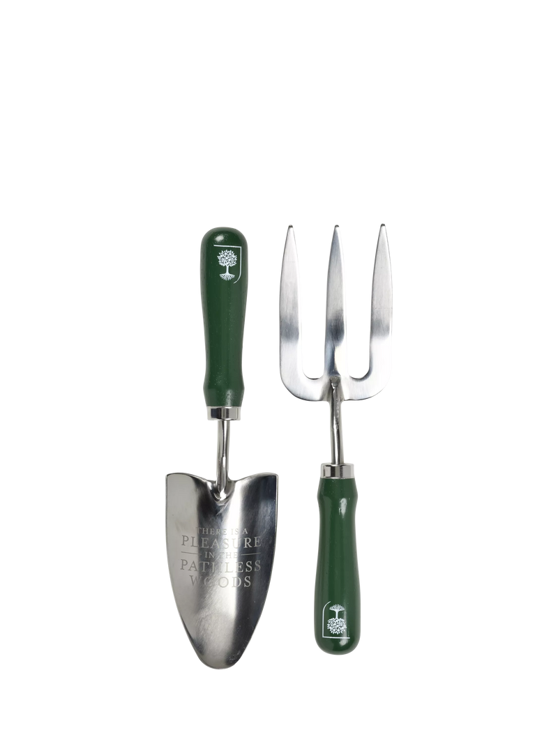Burgon & Ball Woodland Wonders trowel and fork set (British brand)