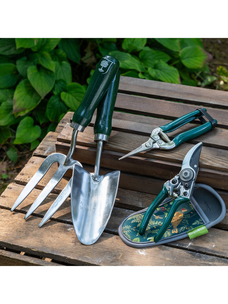 Burgon & Ball Woodland Wonders trowel and fork set (British brand)