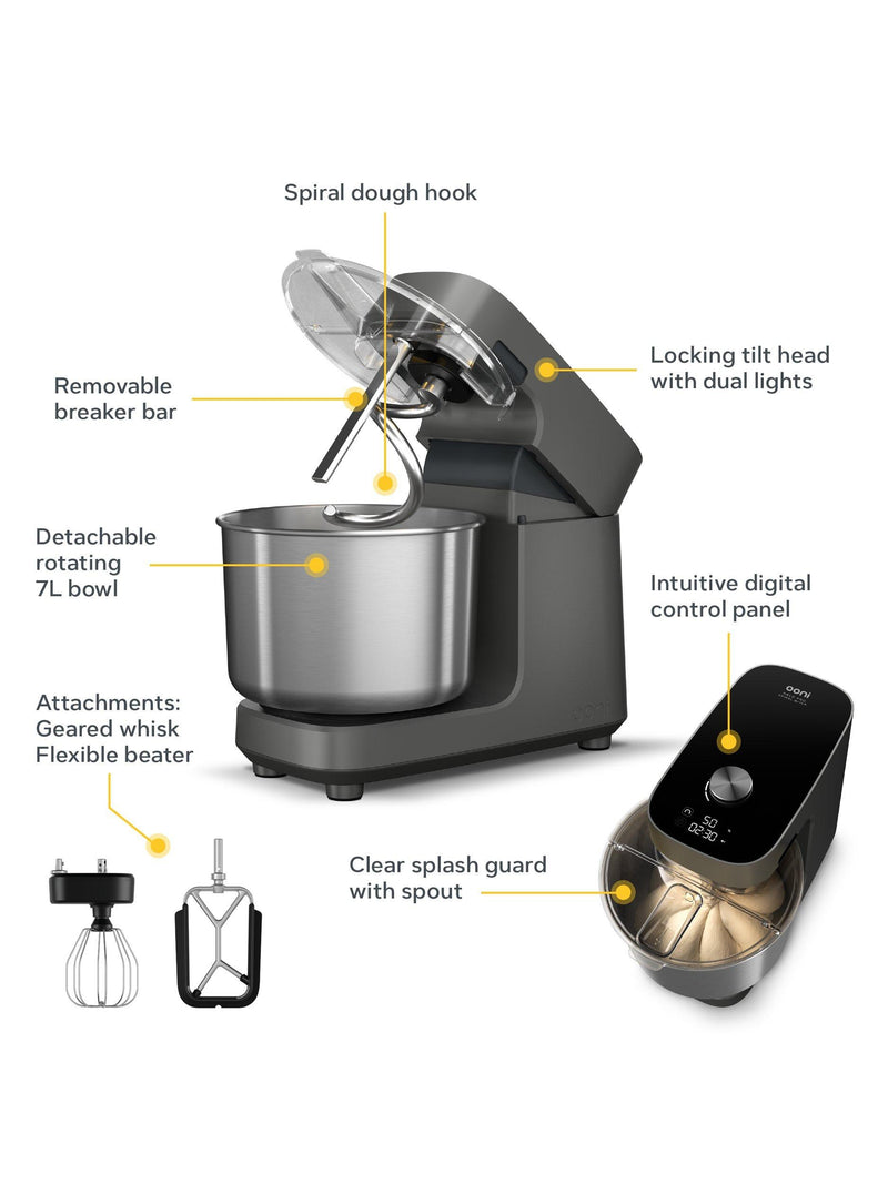 Ooni Halo Pro stand mixer - British product