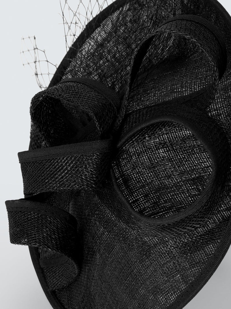 John Lewis Amelie small disc fascinator, imported from the UK