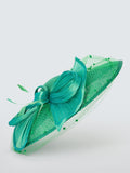 Snoxells Sadie large disc fascinator green, UK version