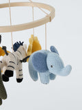 John Lewis baby mobile safari animals, imported from the UK