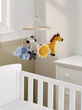 John Lewis baby mobile safari animals, imported from the UK