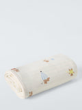 John Lewis Daydream Bear muslin blanket 120x120cm, UK version