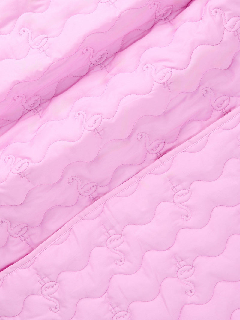 John Lewis baby blanket pink flamingo quilted 100x120cm - British product