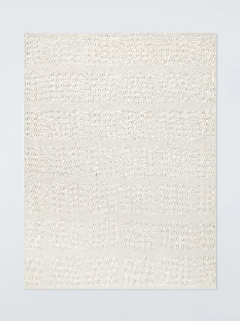 John Lewis baby essential cellular blanket natural, imported from the UK