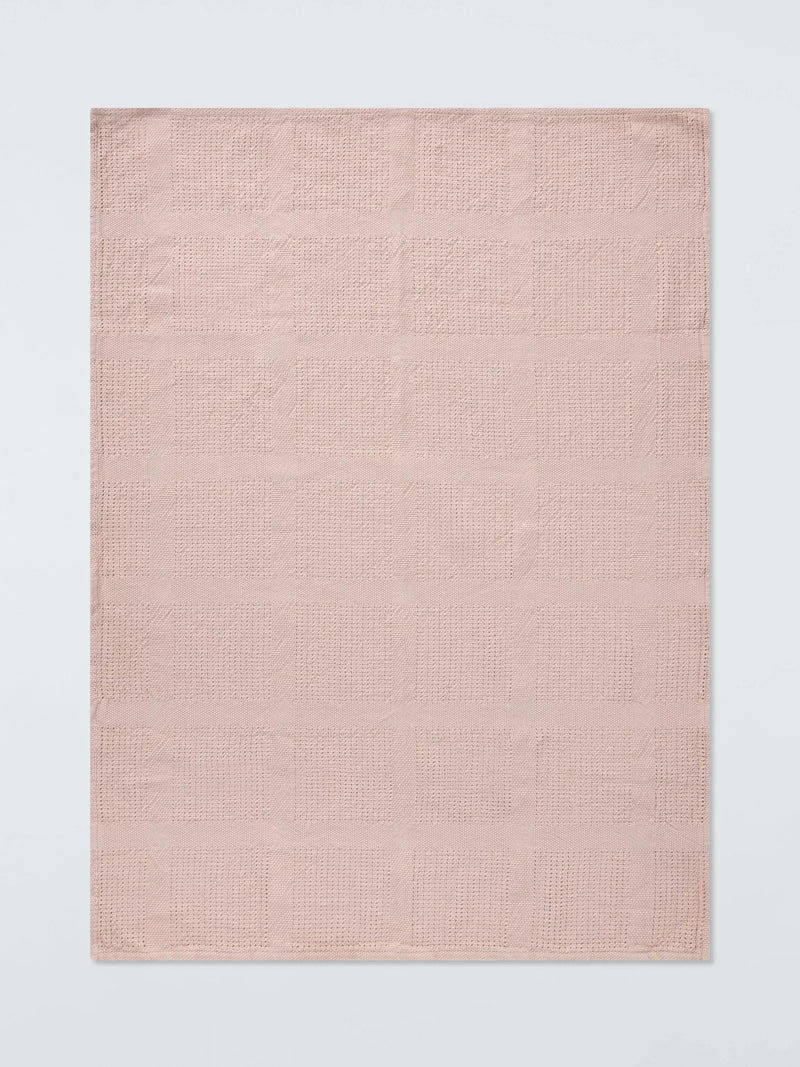 John Lewis cellular blanket pink 70x90cm, UK version