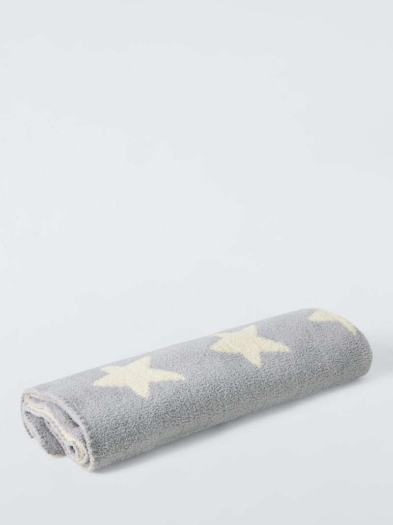 John Lewis star knitted blanket 75x100cm, UK version
