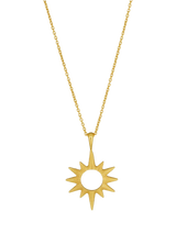 John Lewis Ottoman Hands Star Pendant Necklace, Gold, 18 inch- Buy online at McGrocer