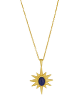 John Lewis Ottoman Hands Lapis Star Pendant Necklace in Gold, 18 Chain- Buy online at McGrocer