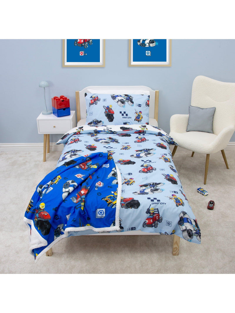LEGO City reversible duvet cover set single - British product