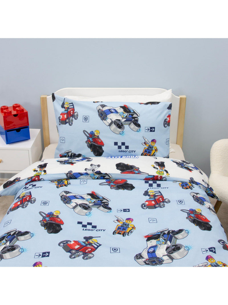 LEGO City reversible duvet cover set single - British product