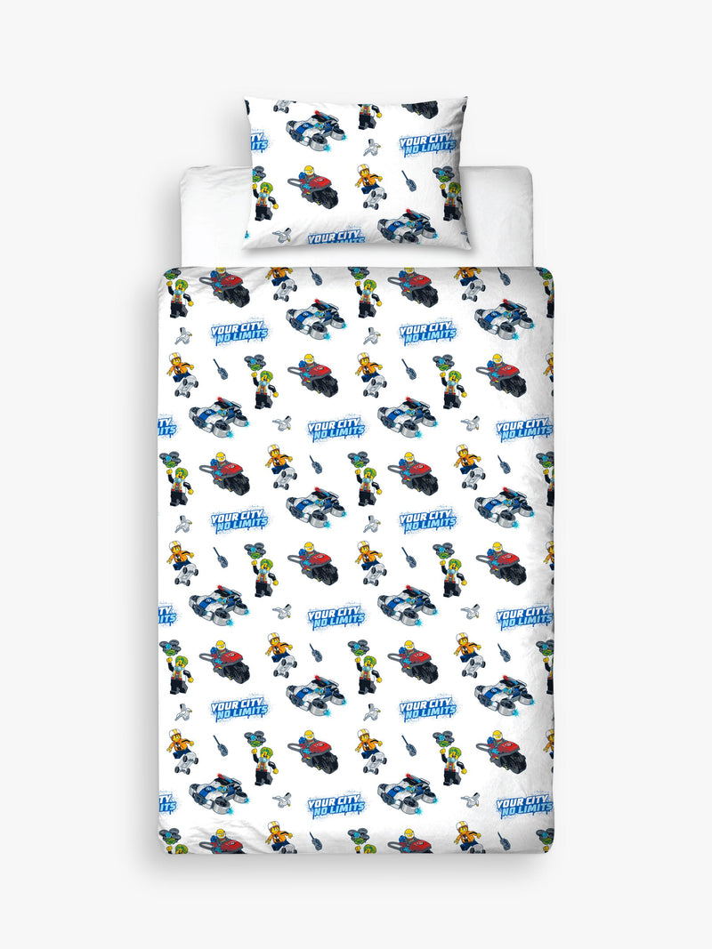 LEGO City reversible duvet cover set single - British product