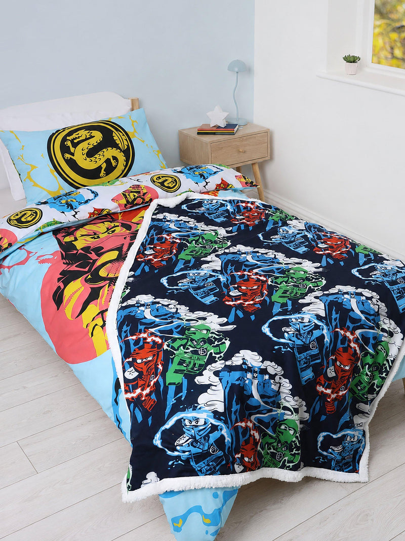LEGO Ninjago reversible duvet set single (British brand)