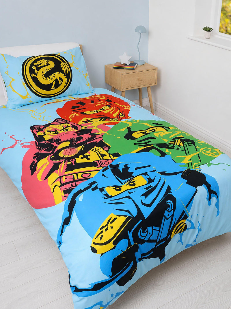 LEGO Ninjago reversible duvet set single (British brand)
