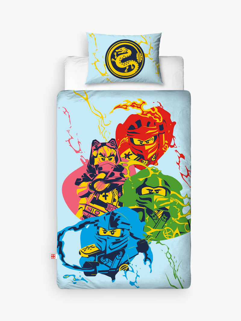 LEGO Ninjago reversible duvet set single (British brand)