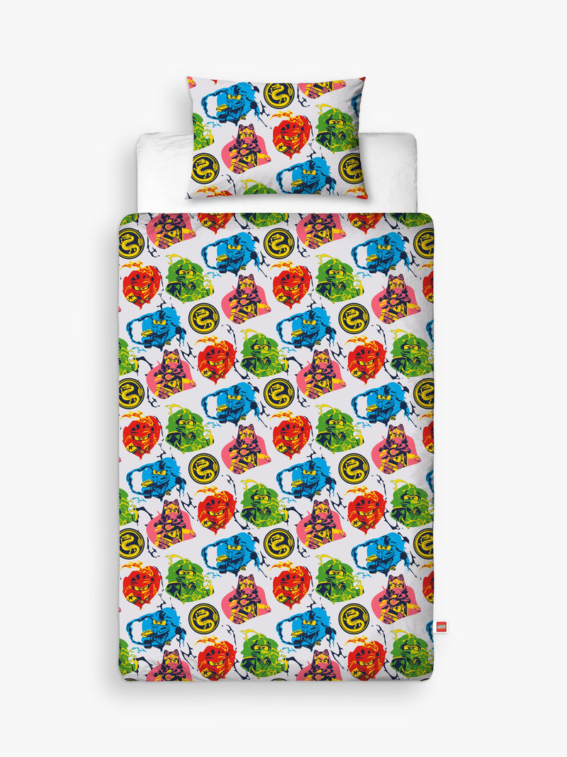LEGO Ninjago reversible duvet set single (British brand)