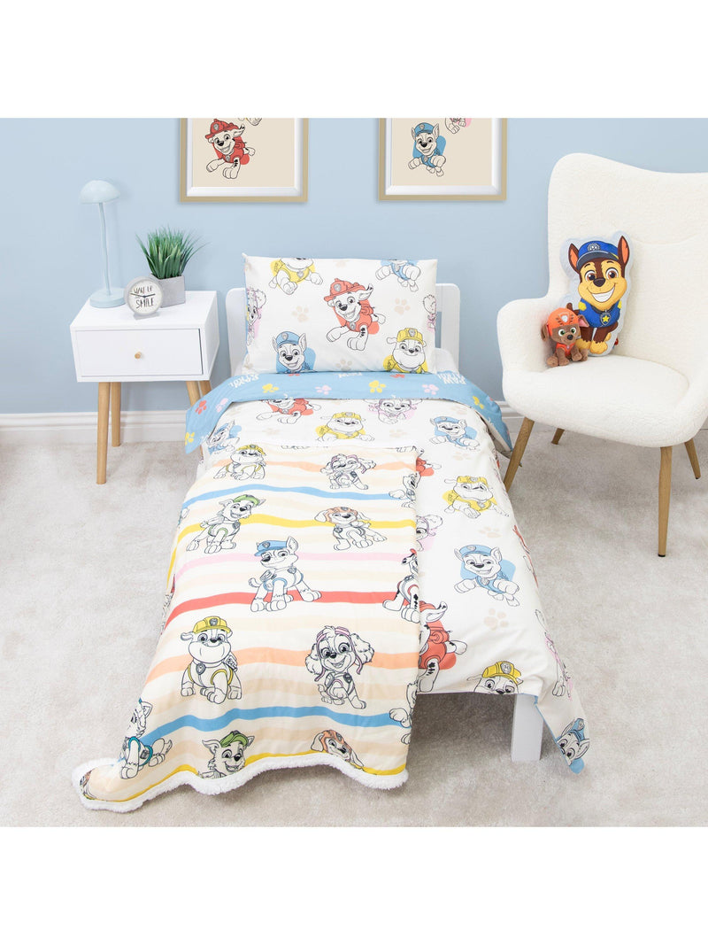 Paw Patrol reversible duvet cover set for cot bed - British product