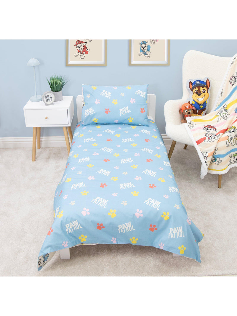 Paw Patrol reversible duvet cover set for cot bed - British product