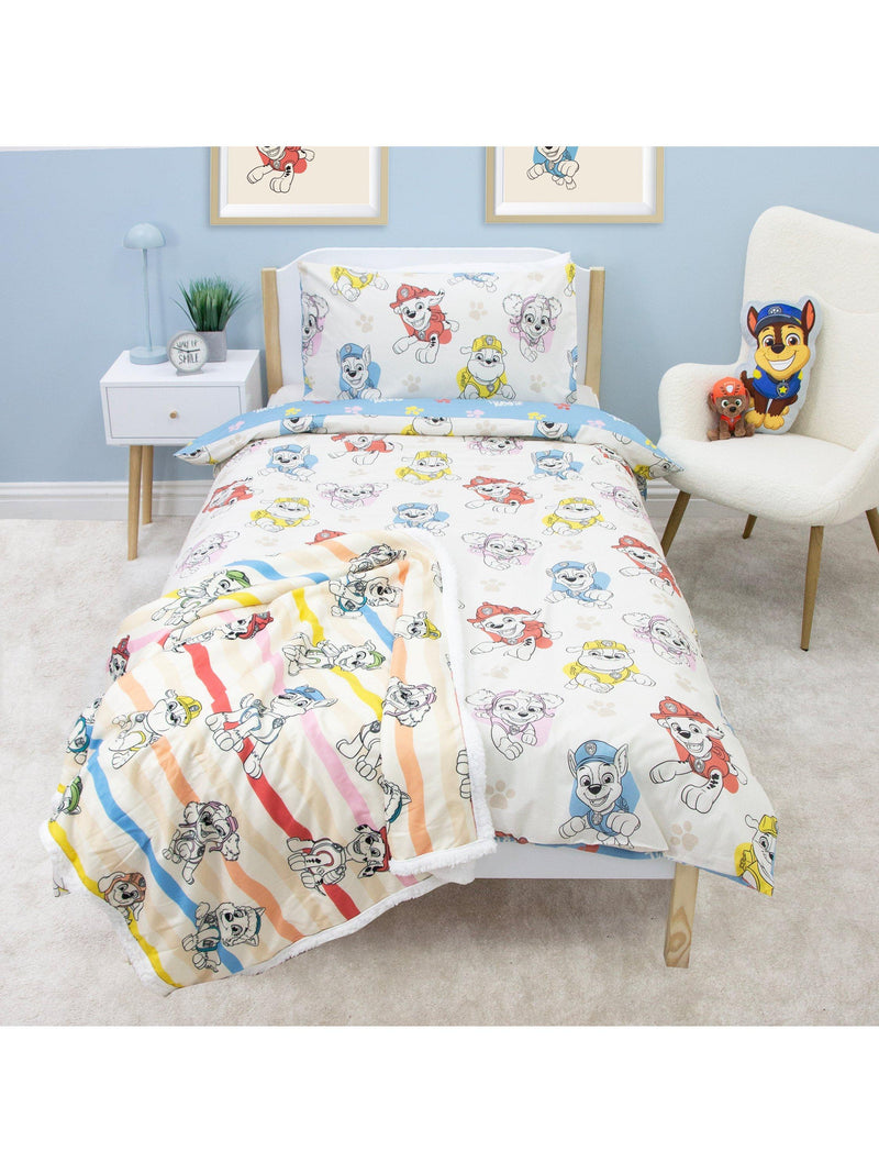 Paw Patrol reversible bedding set single - British product