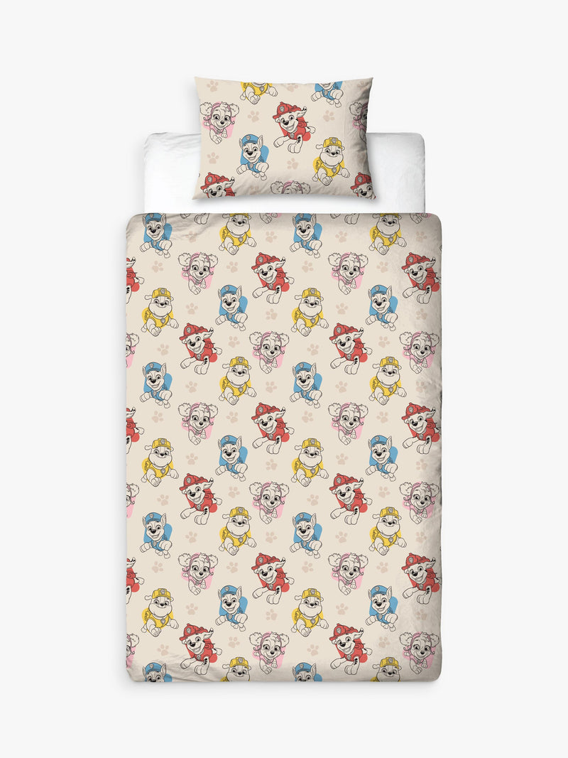 Paw Patrol reversible bedding set single - British product