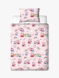 Peppa Pig reversible duvet cover set cotbed - British product