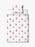 Peppa Pig reversible duvet cover set cotbed - British product
