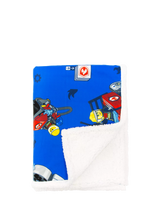 John Lewis LEGO City Sherpa Fleece Blanket Single- Buy online at McGrocer