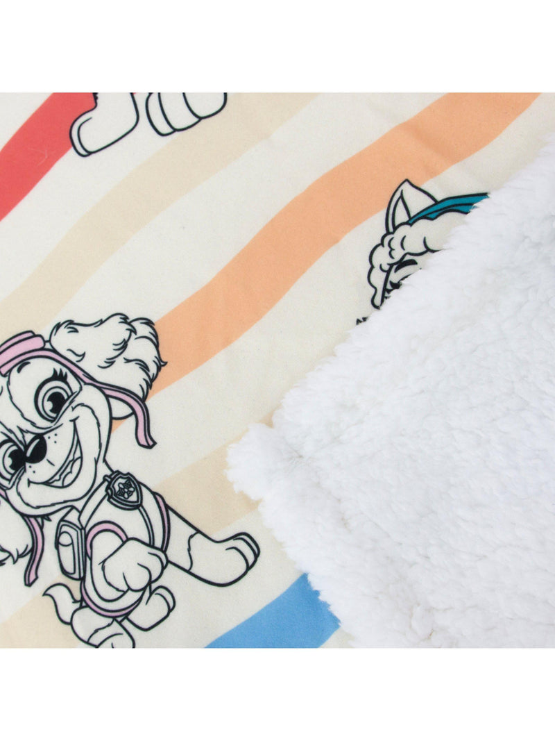 Paw Patrol sherpa fleece blanket single size, UK version