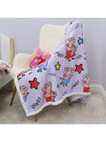 Peppa Pig sherpa fleece blanket 100x150cm - British product