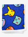Pokémon fleece blanket with Pikachu design (British brand)