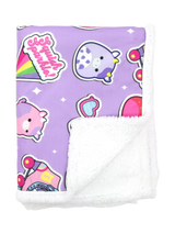 John Lewis Squishmallows Sherpa Fleece Blanket Single- Buy online at McGrocer