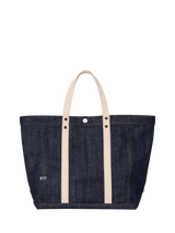 John Lewis DENHAM Denim Tote Bag Indigo- Buy online at McGrocer