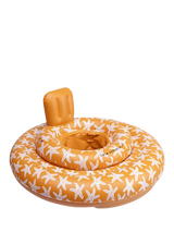 John Lewis Swim Essentials Baby Sea Star Print Inflatable Float Soft Orange- Buy online at McGrocer