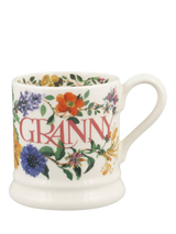John Lewis Emma Bridgewater Garden Flowers Granny Half Pint Earthenware Mug, 300ml- Buy online at McGrocer