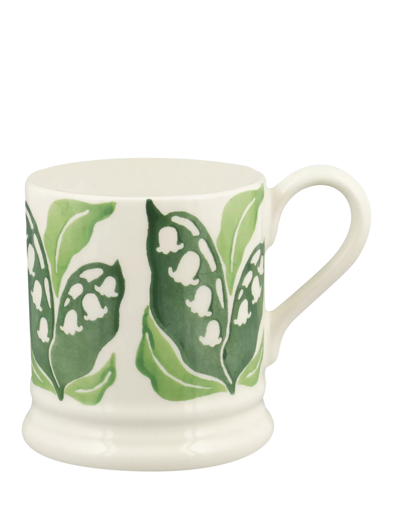 Emma Bridgewater Lily of the Valley mug 300ml, imported from the UK
