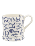 Emma Bridgewater blue half pint mug 300ml - British product